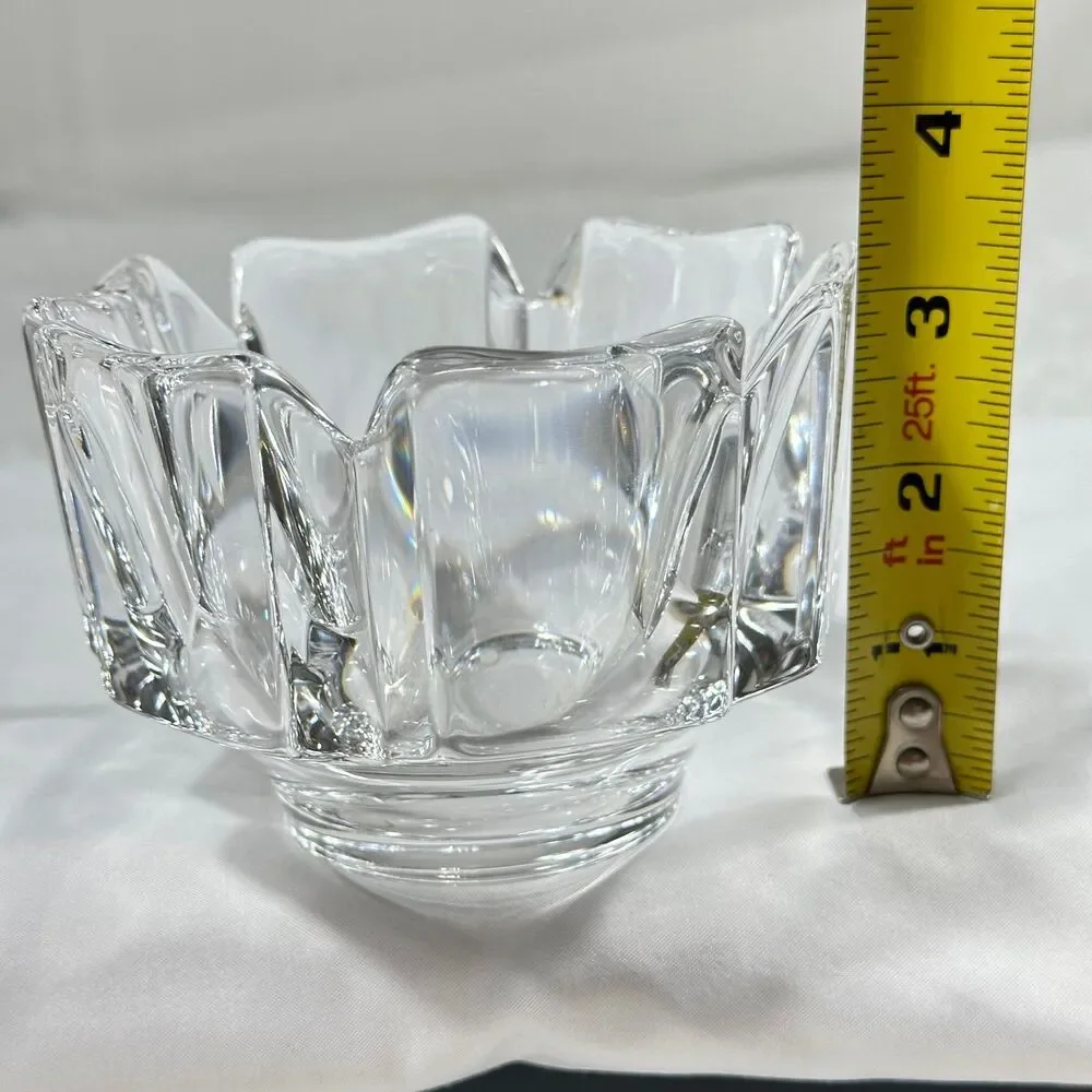 Orrefors White and Silver Dinnerware